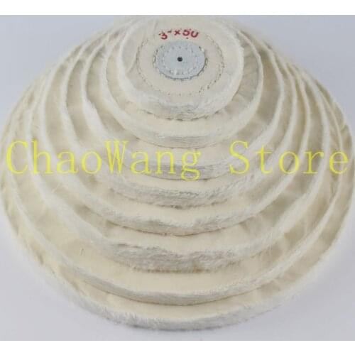 1PC Jewelry Polishing wheel Cotton Polishing Buffs Muslin Buffs