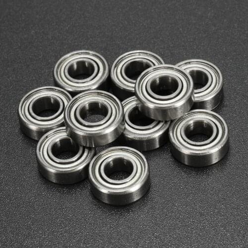 10Pcs/set 685ZZ 5*11*5mm Ball Bearing Double Shielded Miniature High-carbon Steel Single Row Ball Bearing Hardware Parts