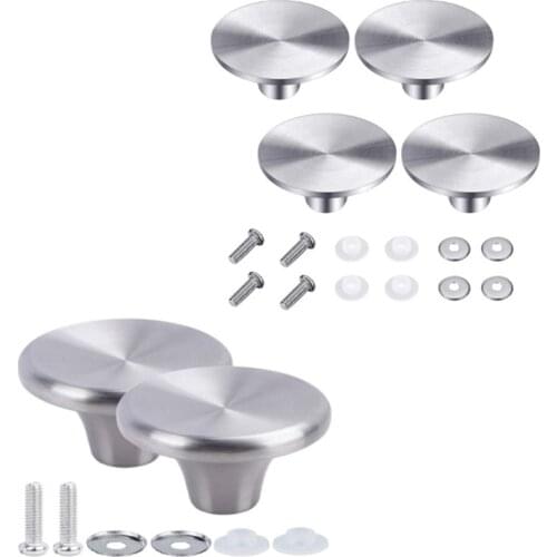 2 Sets/4 Sets Dutch Oven Knob Stainless Steel Pot Pan Lid Cover Handle Replacement Accessories Kits Kitchen Cookware