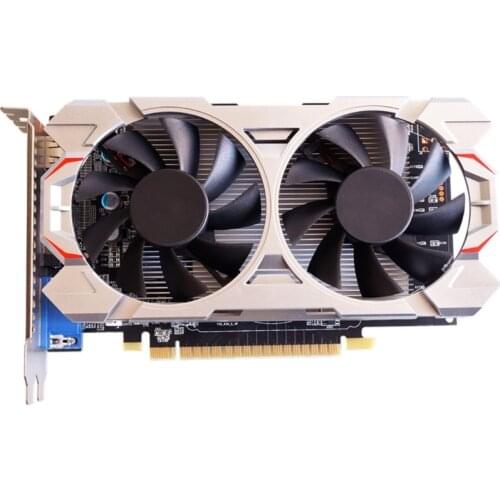 28EA Computer Graphic Card NVIDIA GTX 750Ti 4GB GDDR5 128-Bit PCIE 3.0 HDMI-Compatible DVI-D Interface W/ Twin Cooling Fan