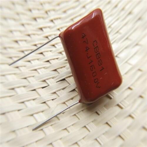 5pcs CBB 474 1600V 474J 1.6KV 470nF 0.47uF P25 CBB81 Capacitors