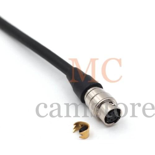 6 pin Connector socket for hirose 6pin connector HR10A-7J-6S automotive electrical solder wire connector cable to cable