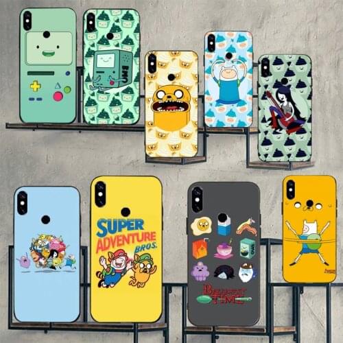 Adventure time cute Beemo BMO Jake Finn Lumpy Phone Case For Xiaomi Redmi note 7 8 9 pro 8T 9S Mi Note 10 Lite pro