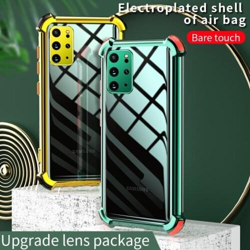 Luxury phone cases For huawei HONOR 8X 9X 20 Y7P 2020 Y6P Y9 2019 Cover 6d electroplated four-corner