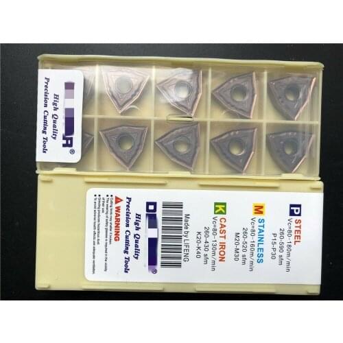 DESKAR 10pc WNMG080404-HS LF6018 WNMG431-HS FOR steel/stainless steel/cast iro