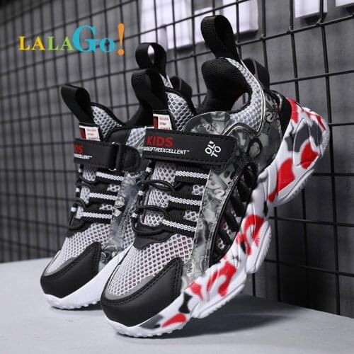 Children Sport Shoes For Boys Shoes Casual Kids Sneakers Mesh Sports Fashion Boy Children Sneakers For Boys Brand 2021 New