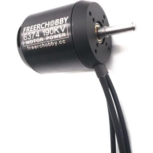 Electric skateboard longboard 6374 different motor KV brushless outrunner hall sensored or sensorless motor