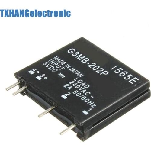 G3MB-202P DC-AC PCB SSR In 5V DC Out 240V AC 2A Solid State Relay Module diy electronics