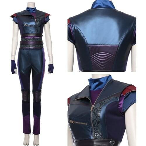 Descendants 3 Mal Cosplay Costume Adult Women Outfit Halloween Carnival Costumes Custom Made