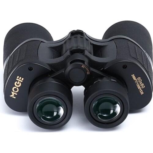 New Outdoor Hunting Telescope Black HD Portable Binoculars Handheld Telescope Fixed Zoom
