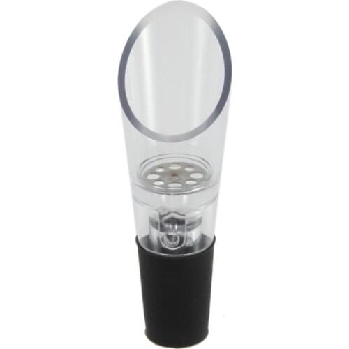 Portable Acrylic Red Wine Aerator Aerating Pourer Decanter 360 Degrees Rotating Wine Pourer for Bar Accessories Bartender Kit