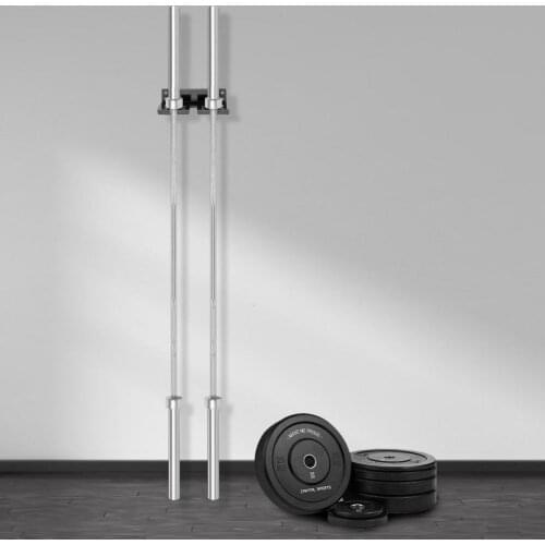 Barbell Bar Wall Rack Storage Wall Hanging Storage Frame Barbell Rod Home Fitness Barbell Bar Holder For Gym Home