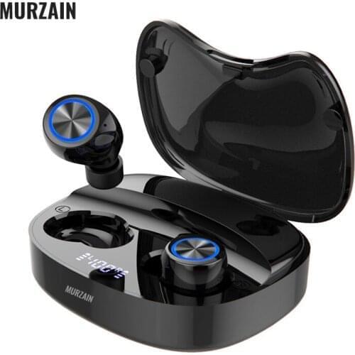MURZAIN TWS Earbuds Wireless Bluethooth Earphones IN-Ear Headphones With 2000mAh Power Box HD Sound Earphone