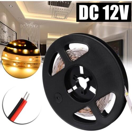 1pc 5M 300LED Strip Lights 12V Flexible LED Light RGB LED Strip Warm/Cool White Ribbon Light for Home Decors Accessoires
