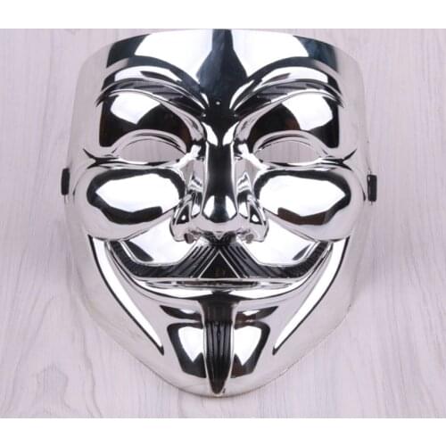 1PC Movie Cosplay V for Vendetta Hacker Mask Anonymous Killer Mask Halloween Christmas Party Gift Adult Kids Film Theme Mask