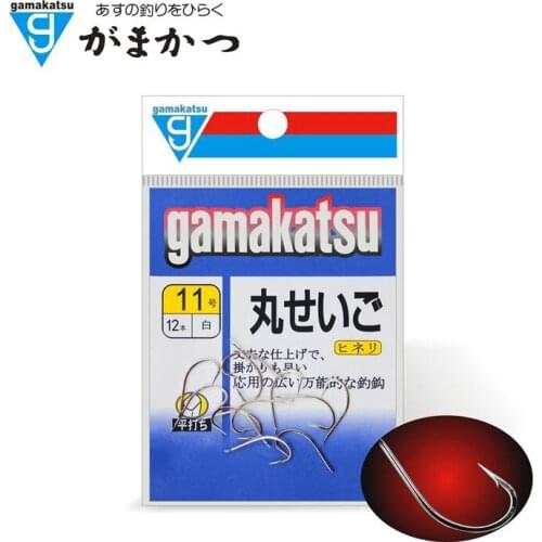 1PCs/package Gamakatsu Hook Japan Imported Flat Hit With Barbed Hooks Imported Gamakatsu Hooks(white)