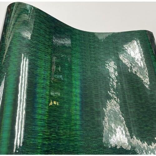 50cm*300/500CM Top Glossy Emerald Chrome Brushed Vinyl Film Car Wrap Foil Roll with Air Release Bubbles DIY Stickers Decals