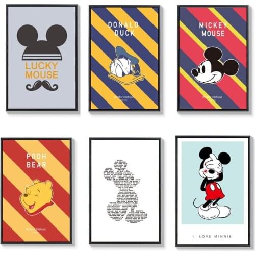 5D DIY Diamond Painting Disney cartoon Winnie the Pooh Donald Duck Mickey Mouse Diamond Embroidery Mosaic Gift Home Decor