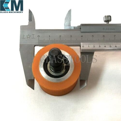 Free Shipping! Glass double machine rubber wheel, M8 or M10 teeth