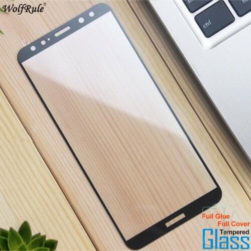 For Glass Huawei Nova 2i Screen Protector Full Glue Cover Tempered Glass For Huawei Mate 10 Lite Glass Phone Film 5.9