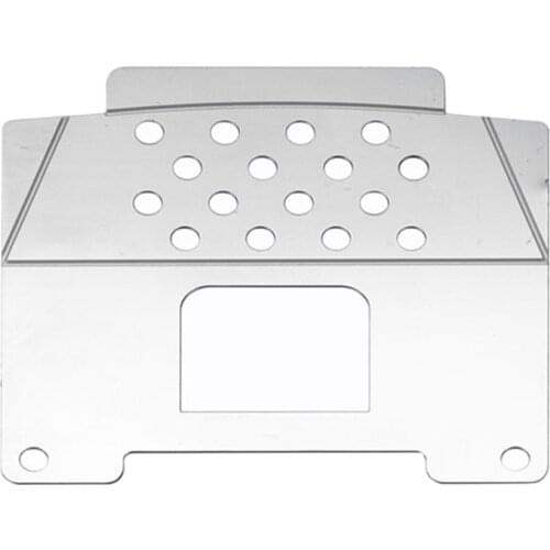 For WPL D12 1/10 RC Truck Car Upgrades Parts Metal Chassis Armor Axle Protector Plate Decoration Accessories