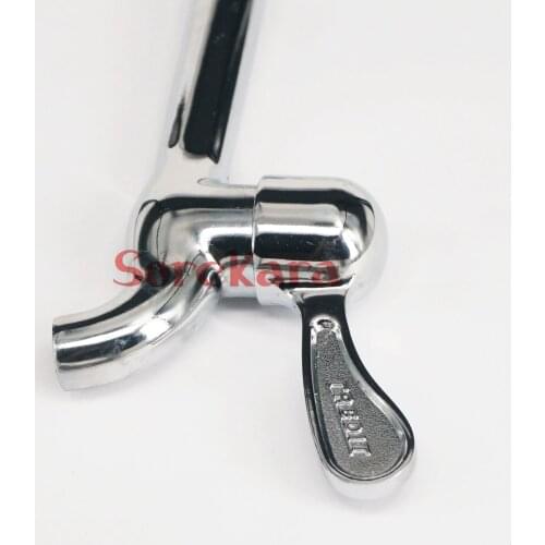 Chrome Brass Mop Tub Faucet Spigot Valve Tap 1/2" BSP Male Length 150mm wiht one handle