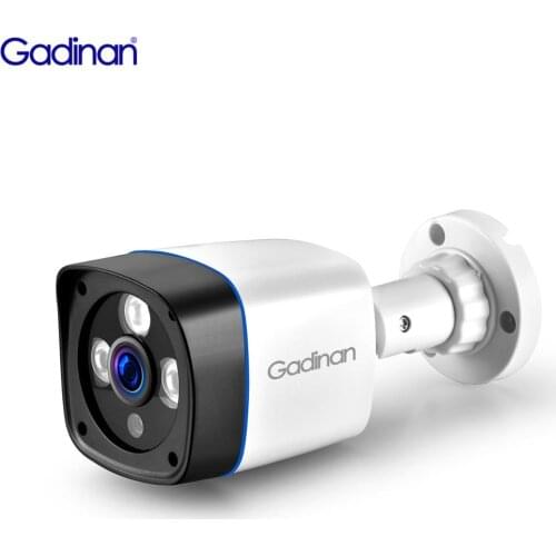 GADINAN 1080P 4MP 5MP 2.8mm Wide Angle Outdoor Security Waterproof Night Vision P2P CCTV IR Cut XMEye ABS IP Cam 48V POE
