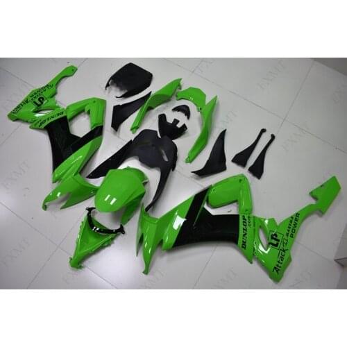ZX10r 2008 Fairing Kits ZX10r 2008 Body Kits ZX10r 2008 - 2010 Body Kits Green Black