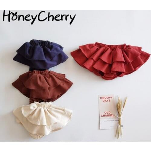 Summer Girls short childrens shorts girls cake skirts short kids shorts for girls cotton shorts