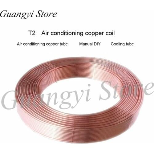 Copper Coil 2/3/4/5/6/8/10/12/14/16mm Copper Tube Soft Copper Tube for Air Conditioning