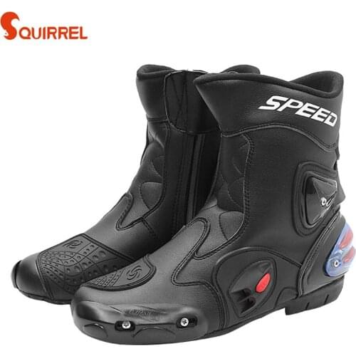 Motorcycle boots Riding shoes short ankel Protector boots Racing shoes Breathable 3 Colors