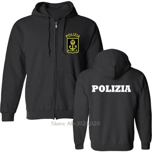 New Nocs Italy Police Tactical Unit Swat Counter Terrorist Special Force hoodie Men Fleece Sweatshirt Hoody Streetwear Hoodies