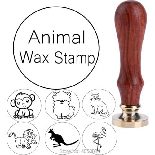 Animal Wax Seal Stamp - 50 Design Choices | Sealing Wax Stamp | Custom Wax Seal stmp