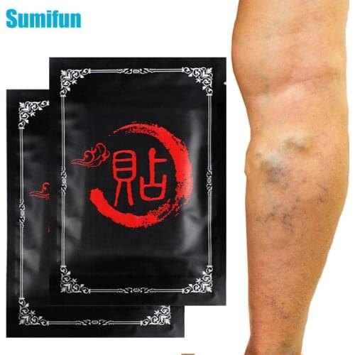 8pc/bag Varicose Veins Treatment Plaster Vasculitis Phlebitis Patch Spider Leg Angiitis Removal Chinese Medical Herb Patch