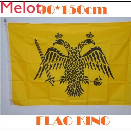 Orthodox Church Flag Double-Headed Eagle Flag Decoration Living Room Fashion with Sense of Age