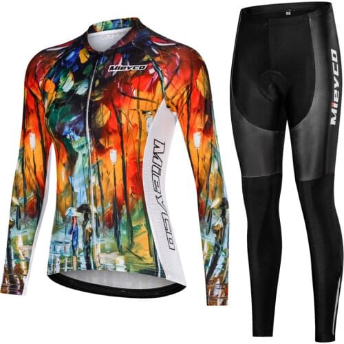 Pro Women Cycling Set MTB Bike Clothing Female Racing Bicycle Clothes Custom Design Mtb Bicycle Clothes Female Jersey