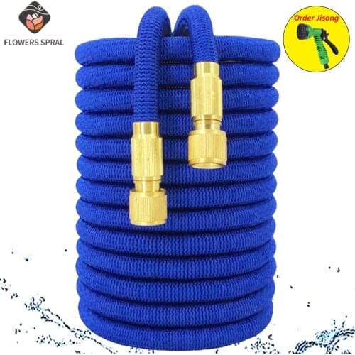 Big Promotion Outdoor Magic Hose Irrigation Garden Hose Telescopic Hose Watering 17ft-150ft Gardening Watering Telescopic Hose