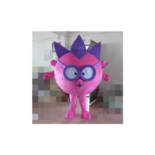 Pink Purple Hedgehog Mascot Costume worker for Halloween party activity Christmas fancy adult size free shipping