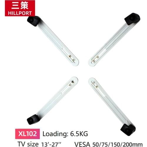 Extension Vesa Adaptor Fitting Support Bar For 13-27 Inch No Mounting Vesa Hole Monitor Desk Stand Accessory Soporte PC