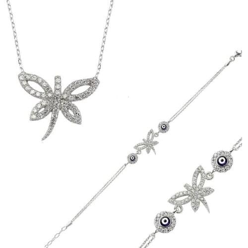 Silver Dragonfly Women 'S Set