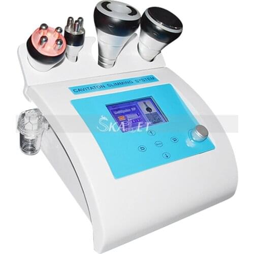 4in1 40KHz Cavitation Ultrasonic Vacuum RF Slimming Machine for Fat Removal Skin Tightening Face Lifting