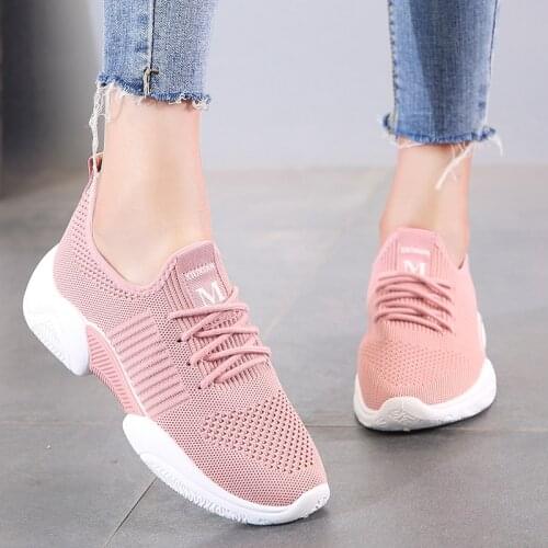 2021white Athletic Trainers Sport Shoe Female Outdoor Walking Sneakers