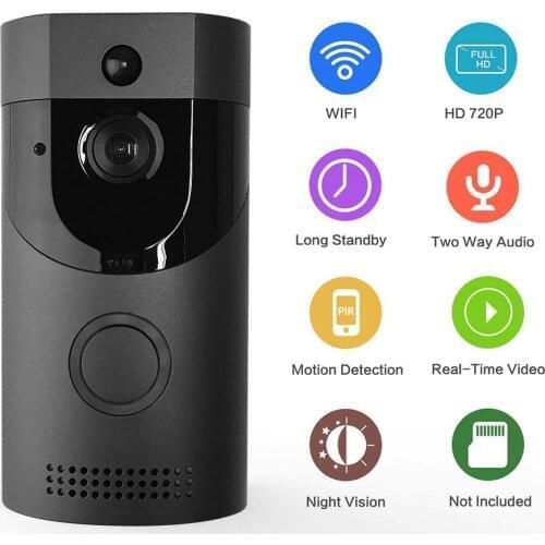 WIFI Wireless Video Intercom Doorbell Low Power Consumption Smart Security Camera B30 720P HD For Door Home Anti-theft Security