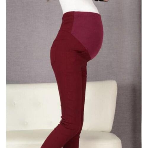 Pregnant women pants Elastic Maternity Pencil Pants 2017 hot Spring Belly Legging Clothes for Pregnant Women Pregnancy Clothing