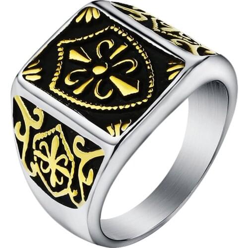 Gold Rings For Men EdgLifU China