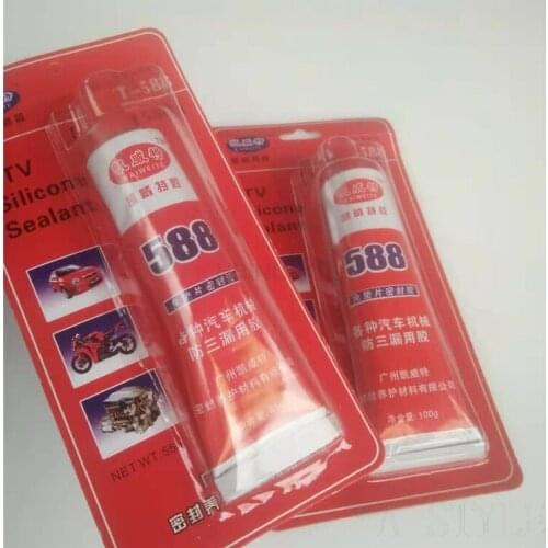 Environmentally friaendly gasket-free sealant car engine motorcycle mechanical maintenance and prevention silicone rubber 100g