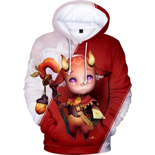Summoners War Lost Centuria 3D Print Fashion Fall Winer Suit Hoodies Sportswear Hooded Youthful Streetwear Women/Men The hooded