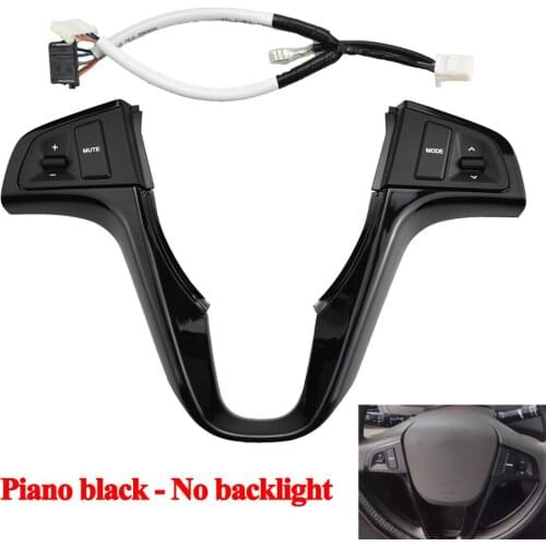 Steering wheel audio volume music control button switch with Bluetooth telephone sound with backlight for H yundai VERNA SOLARIS