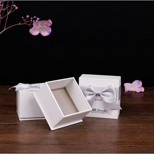 Accessory Jewelry Storage Retail Box with Ribbon,luxury box packaging for glassware ---PX10798