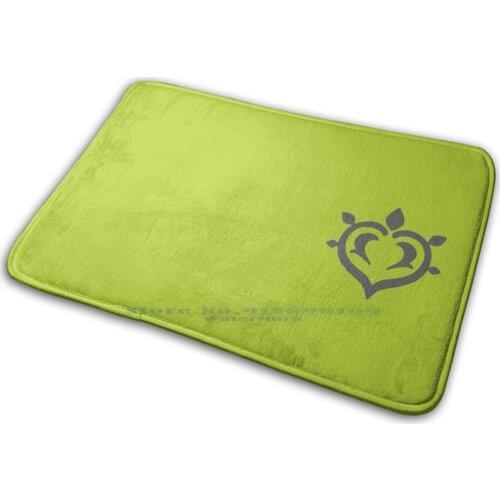 Genshin Impact Dendrologo Mat Rug Carpet Anti-Slip Bedroom Entrance Door Mat Genshin Impact Cryo Venti Jean Anime Mihoyo Game